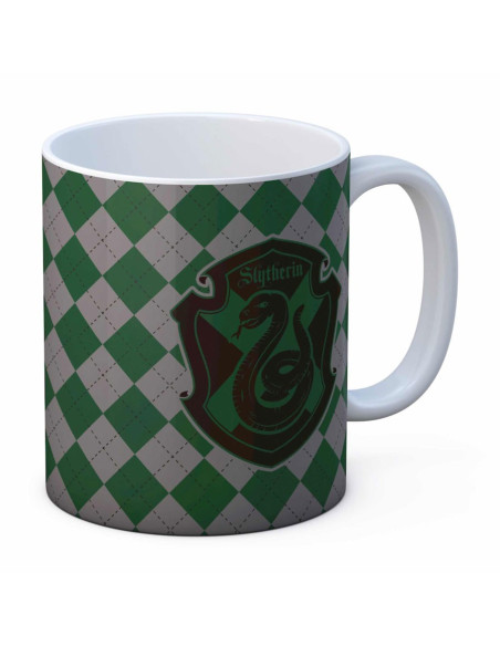 Harry Potter Slytherin White Ceramic Mug