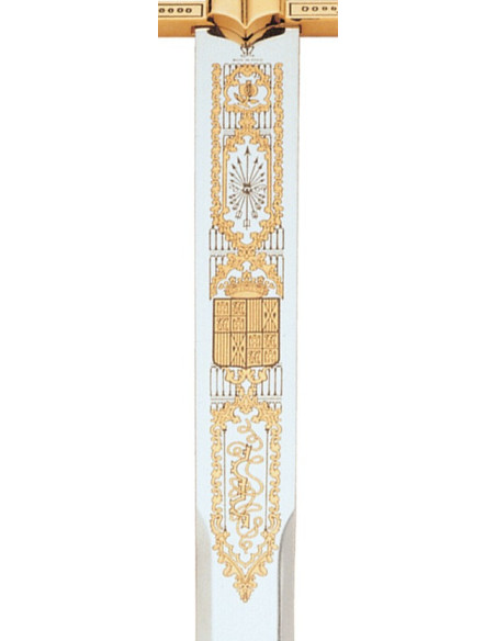 Greatsword of the Catholic Monarchs in Gold Greatsword of the Catholic Monarchs in Gold