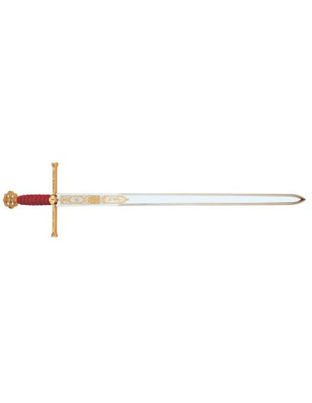 Greatsword of the Catholic Monarchs in Gold Greatsword of the Catholic Monarchs in Gold