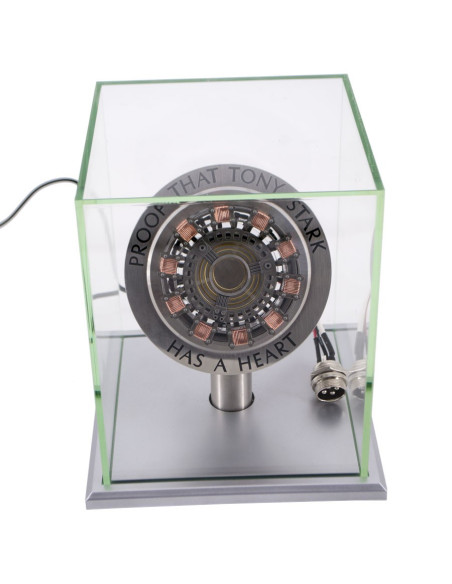 Heart of Tony Stark made of stainless...