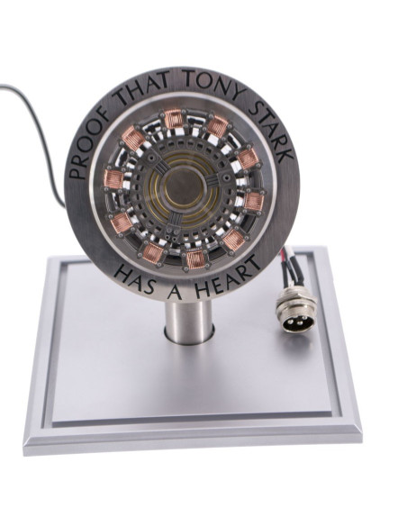 Heart of Tony Stark made of stainless...