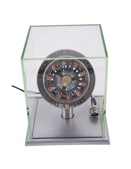 Heart of Tony Stark made of stainless...