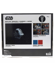 Set tablecloth, 4 tablecloth savers and napkins Star Wars... 2