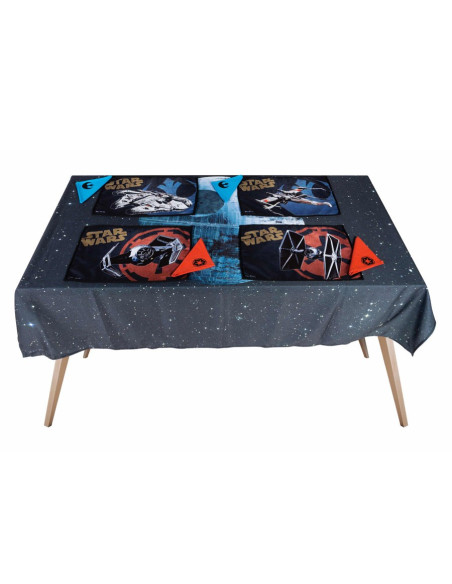 Set tablecloth, 4 tablecloth savers...
