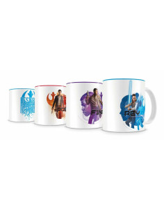 Set Resistance 4 mini ceramic coffee cups Star Wars EP VIII