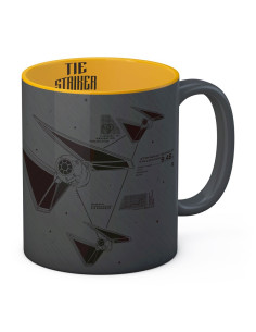 Ceramic Mug Grey-Yellow Striker from Star Wars