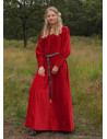 Isabel Medieval Dress, Red Velvet