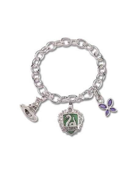 Slytherin house bracelet, Lumos,...