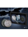 set of 2 Harvey Dent Batman coins: two sides with display