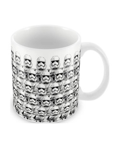 Ceramic Mug Stamped Stormtroopers Ep. 7, Star Wars