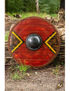 LARP Viking Thegn shield, latex