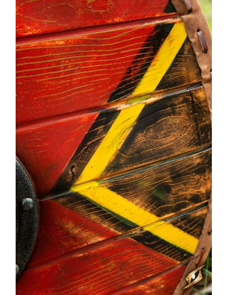 LARP Viking Thegn shield, latex