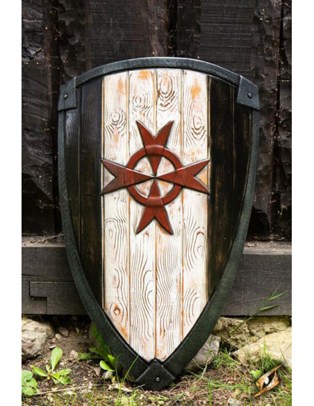 Red Templar shield 90 x 60 cm. latex Red Templar shield 90 x 60 cm. latex