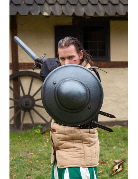 LARP medieval fencing shield, latex LARP medieval fencing shield, latex