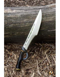 Bone medieval dagger, latex