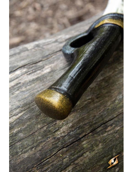 Bone medieval dagger, latex