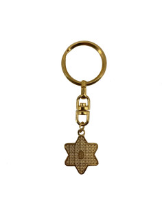 Key Damasquinado Star of David 2