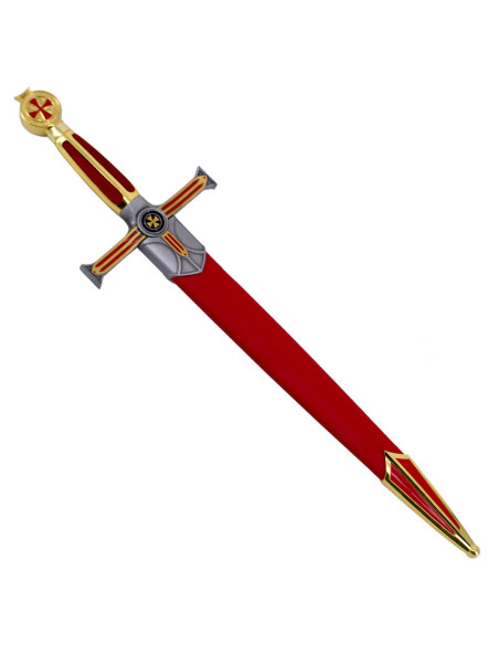 Dagger of the knights Templar golden,... Dagger of the knights Templar golden,...