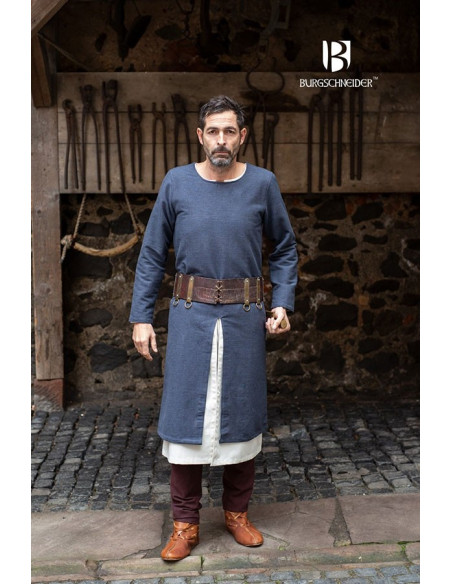 Arnaud Medieval Tunic, Gray