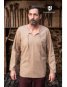 Medieval shirt Ulrich ties, hemp