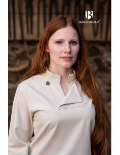 Medieval tunic for women Lennja, natural 2