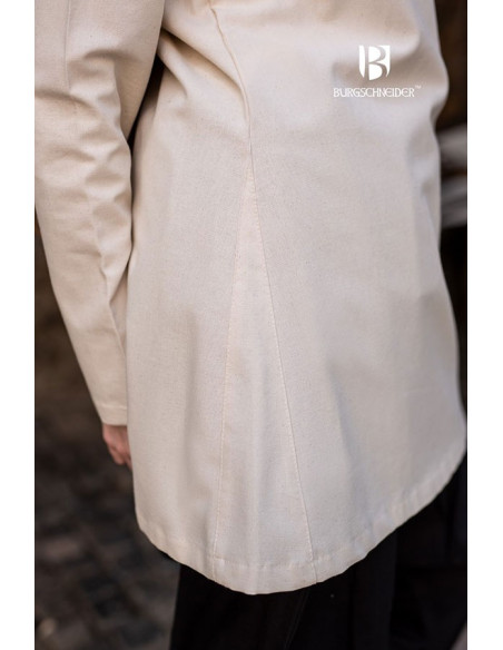 Medieval tunic for women Lennja, natural