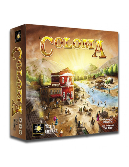Board game Coloma, Gold Rush 1848 (In...