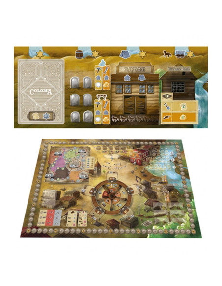 Board game Coloma, Gold Rush 1848 (In...