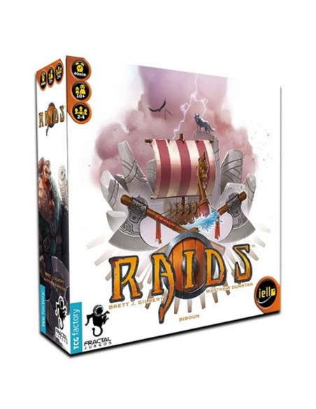 Board game of viking Raids (In Spanish)