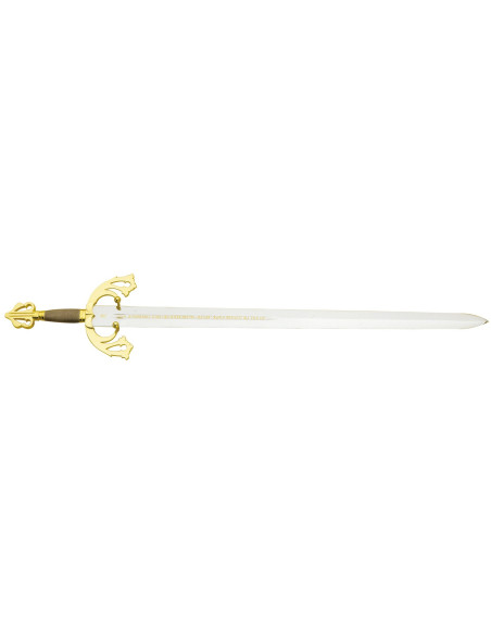 Tizona El Cid Sword in Gold