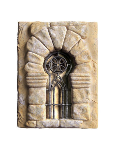 Historical Trace Grid Templar Cross, 20 x 15 cm.