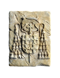 Historical Stamp Cardinal Seal, 20 x 15 cm.