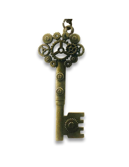 Pendant Key with bearings SteamPunk