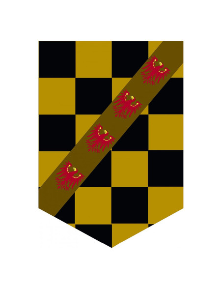 Banner Medieval Eagle with boxes