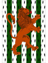 Standard Medieval Lion Rampant fund wild