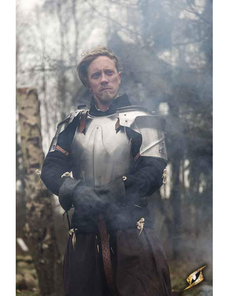 Milanese medieval shoulder pads,...