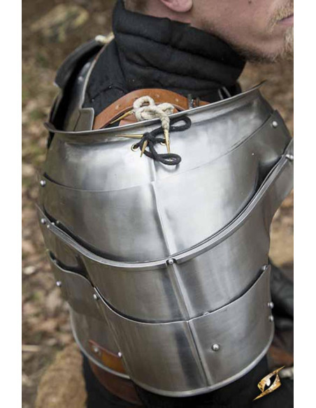 Milanese medieval shoulder pads,...