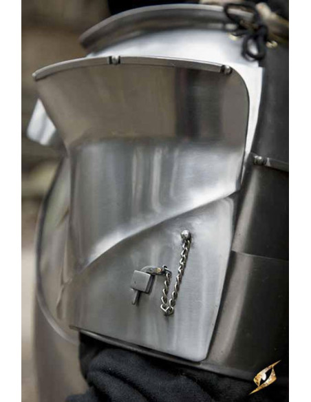 Milanese medieval shoulder pads,...