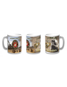 Ceramic Mug USA Marine Corps, Always Fidelis