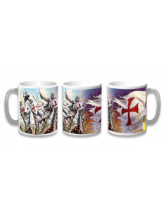 Ceramic Mug Templar Warriors