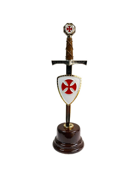 Mini-sword with mini-shield of the...