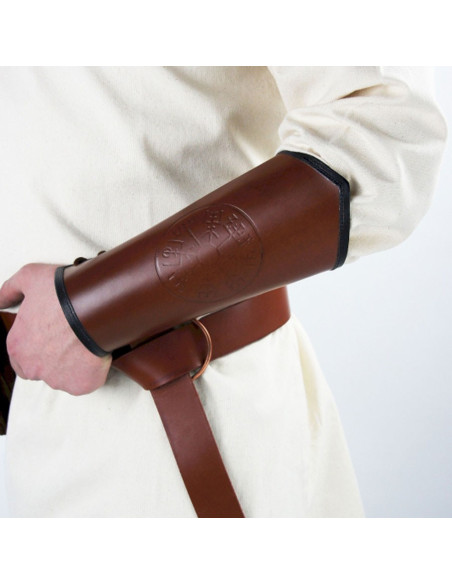 Celtic brown Vegvisir leather bracelets Celtic brown Vegvisir leather bracelets