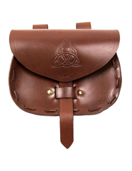 Celtic Knot Erin Belt bag in leather