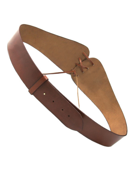 Celtic women's belt Alana in brown...
