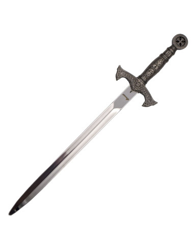 Masonic swords Templar, finish nickel