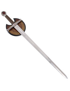 Templar sword with wall bracket