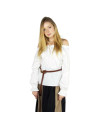 Medieval women's blouse Bettina, white