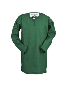 Medieval tunic for child Arn model, green