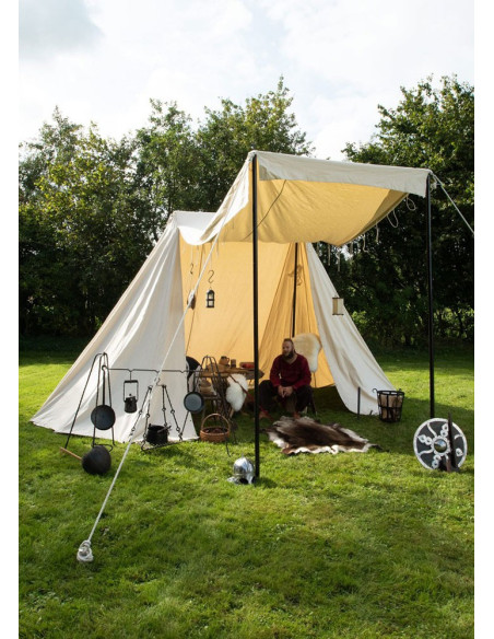 Saxon Tent 4 x 6 m., natural white