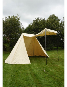 Saxon Tent 4 x 6 m., natural white 2